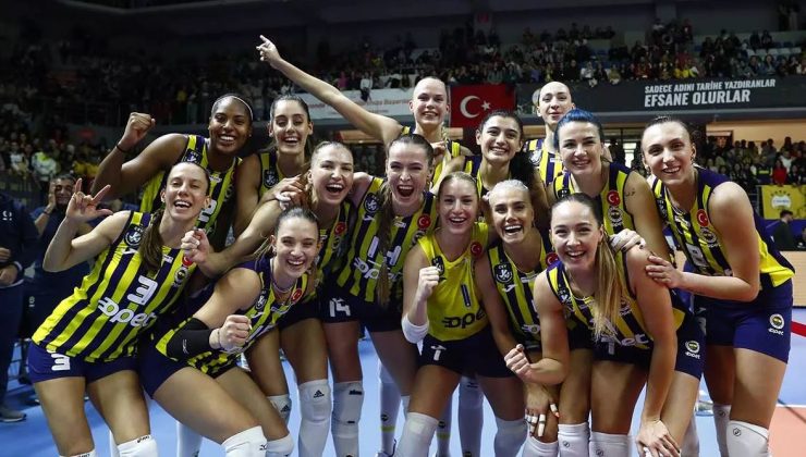 Fenerbahçe Opet, Sultanlar Ligi’nde Zirveye Bir Adım Daha Yaklaştı!