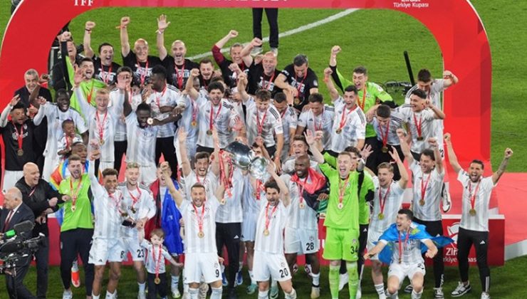 Beşiktaş, Ziraat Türkiye Kupası’nı Mücadeleyle Kazandı!