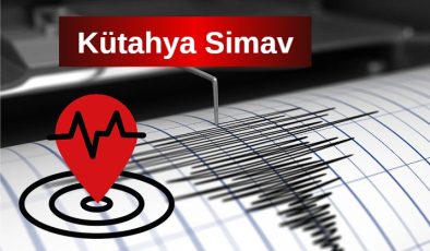 Kütahya Simav’da Peş Peşe Depremler