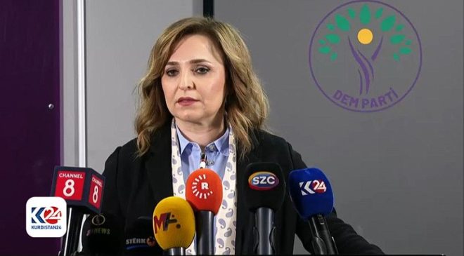 DEM Parti Sözcüsü Ayşegül Doğan PKK Kongresi Hakkında Açıklamada Bulundu