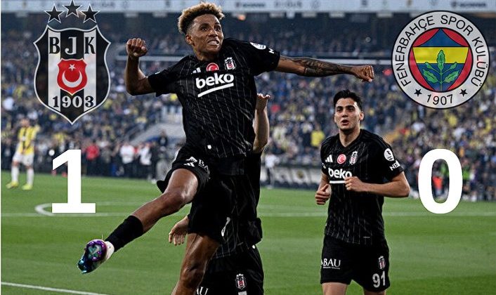 Beşiktaş, Fenerbahçe’yi Deplasmanda 1-0 Mağlup Etti